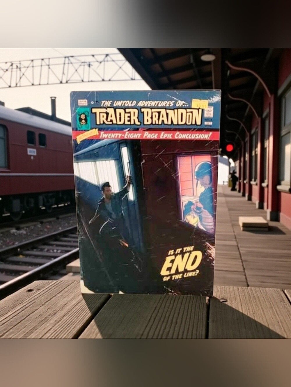 The Untold Adventures Of Trader Brandon No. 5 Sept REPRINT Comic Brandon Kleyla.